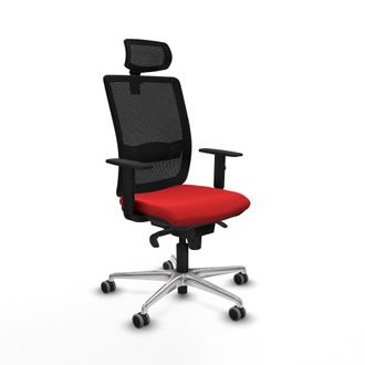 Piqueras y Crespo Silla De Oficina Piqueras Y Crespo Haches Negro Espuma Alta Densidad