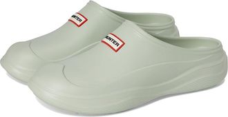 Hunter Elana Womens Flat Shoes Light Green : 5 M, Vinyl