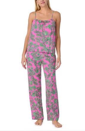 Sanctuary Long Pajamas in Pink/Prt at Nordstrom Rack, Size X-Large