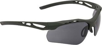 Swiss Eye Attac Sunglasses - Smoke + Orange + Clear Lens/Rubber Olive Frame
