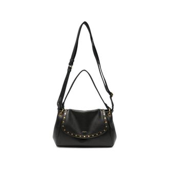 Isabel Marant Medium Chany Stud-embellished Leather Shoulder Bag