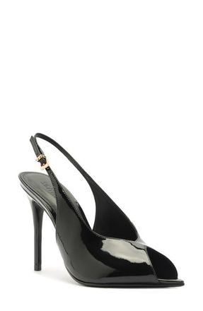 Schutz Ingrid Slingback Sandal in Black at Nordstrom, Size 7.5