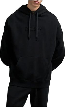 Replay Uomo, Felpe, Nero, XS, new
