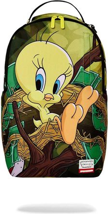 Sprayground Looney Tunes Tweety Money Nest Shark DLXR Unisex L Backpack GBS148