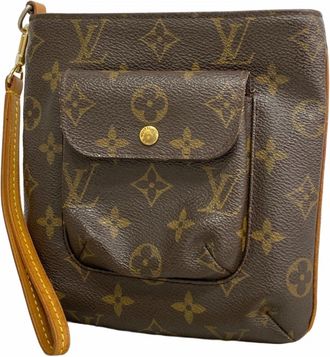 Louis Vuitton Brown Clutch Bag (Pre-Owned)