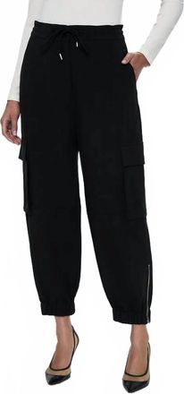 Pistola Denim Dakota Cargo Jogger Pants In Black