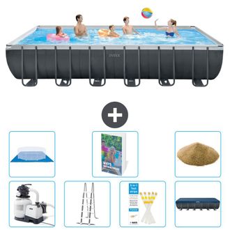 Intex Piscina Ultra Xtr Rectangular - 732x366x132 Cm - 8-piezas S680