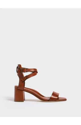 Marion Parke Brett Block Heel | Nappa in Chestnut at Nordstrom, Size 36.5
