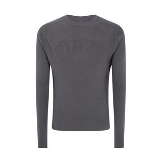 Rick Owens Heren, Truien, Grijs, Maat: L Wol