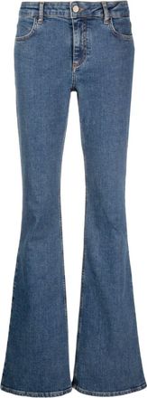 Philosophy di Lorenzo Serafini mid-rise straight-leg jeans - women - Cotton/Elastane/Polyester/Cotton - 40 - Blue