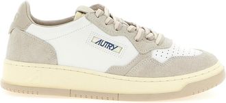 Autry White Medalist Low Sneakers