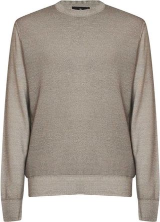 Etro Truien - Heren - Sweatshirts - Beige - 2XL - Wol - Hoodies & sweatvesten