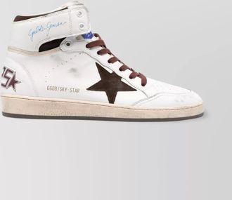 Golden Goose leather high-top sneakers