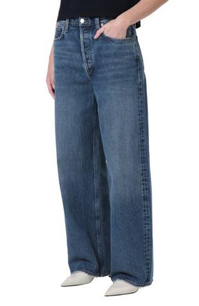 A Gold E Low Slung Baggy Jeans in Essence at Nordstrom, Size 29