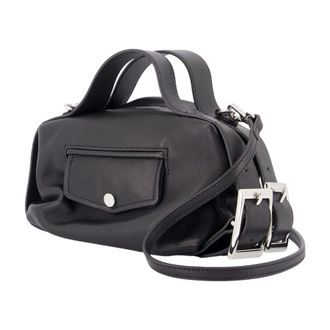 Simone Rocha Womens Top Handle Bag Black Calfskin