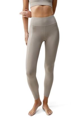 Born Living Yoga Maan 7/8 Performance High Rise Sport Legging in Grain at Nordstrom, Size Medium Eu