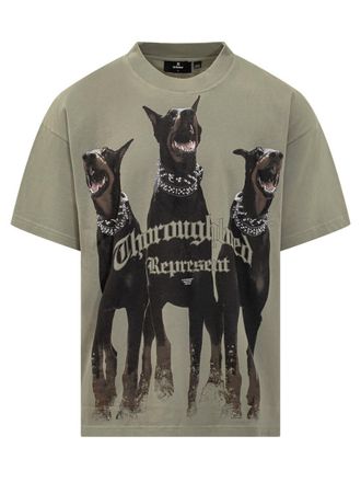 Represent Represent T-Shirt With Doberman Print