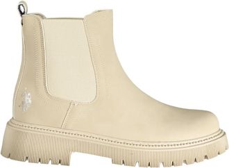 U.S.Polo Association Ambra 001 Chelsea Boot - Dames - Chelseaboots - Beige - 36 EU - Schoenen