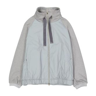 Herno Bomber Jackets, female, Gray, Size: L Bomber Jacket