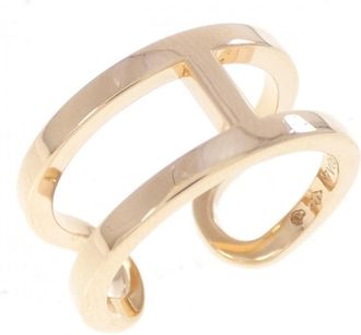 Herm&egrave;s Pink Gold Pink Gold (18K) Band Ring (Pre-Owned)