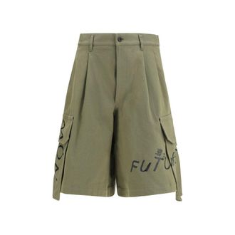 Comme Des Gar&ccedil;ons Cotton Bermuda Mens Shorts