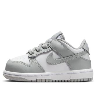 Nike (TD) Nike Dunk Low White Light Smoke Grey FB9107-123