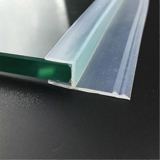 OEM Burlete De Sellado Para Vidrio De 8, 10 Y 12 Mm, Mampara De Ducha Sin Marco, Puerta De Ba&ntilde;o, Ventana, Burlete De Sellado Para Balc&oacute;n, Burlete Resisten
