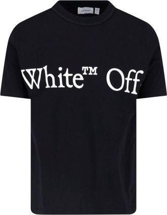 Off-white T-Shirt Logo Bookish
