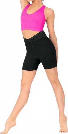 Free People Free Throw Crossover Bike Short In Black