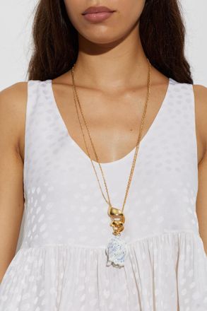 Chlo&eacute; Bloomcraft Necklace, Womens, Gold