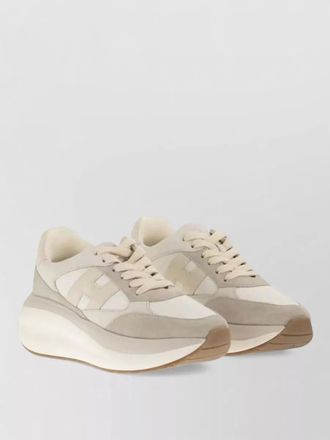 Hogan leather chunky low-top sneakers