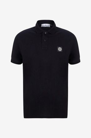 Stone Island Slim-Fit-Kurzarm-Polohemd 2SC17 Compass