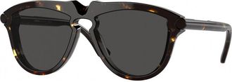 Burberry Mens BE4417U-410687-58 BE4417U 58 410687 Fashion Sunglasses - Brown - One Size