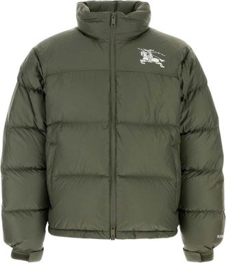 Burberry Highlands Puffer Jacket - Heren - Winterjassen - Groen - XL - Polyester - Jassen