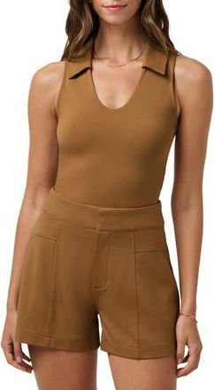 Travis Mathew Friday Ponte Sleeveless Polo in Chestnut at Nordstrom Rack, Size X-Small