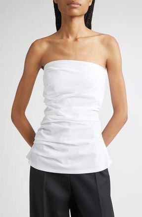 Proenza Schouler Lena Strapless Tie Back Top in Off White at Nordstrom Rack, Size 12