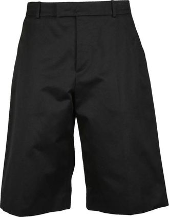 Alexander McQueen Casual Shorts, male, Black, M, Cotton Bermuda Shorts