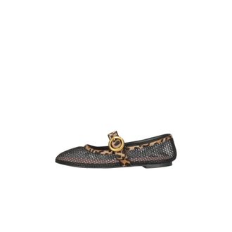 Pretty Ballerinas Schoenen, Dames, Zwart, 39 EU, Leer, Mercedes Ballerina