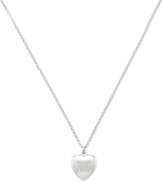 Gucci Blind for Love Hangerketting met Hanger - Dames - Kettingen - Grijs - ONE Size - Accessoires