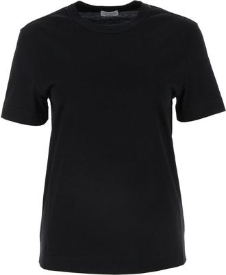 Brunello Cucinelli Short Sleeved Crewneck T-shirt