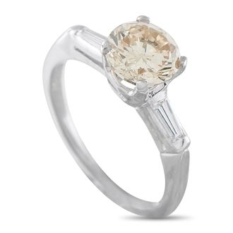 Luxury Bazaar Platinum 2.00ct Diamond Ring MF21-072826