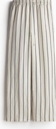 H&M Hose aus Leinenmix - Beige