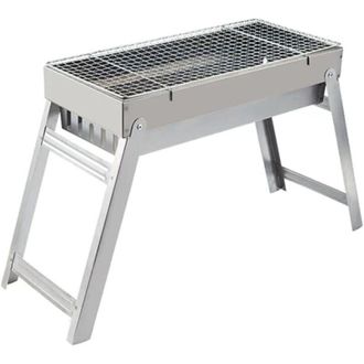 OEM Parrilla De Carb&oacute;n Plegable Port&aacute;til Para Mesa De Escritorio, Para Jard&iacute;n, Senderismo, Picnic Y Camping