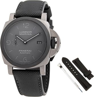 Officine Panerai Luminor Marina TuttoGrigio Automatic Grey Dial Mens Watch PAM01662