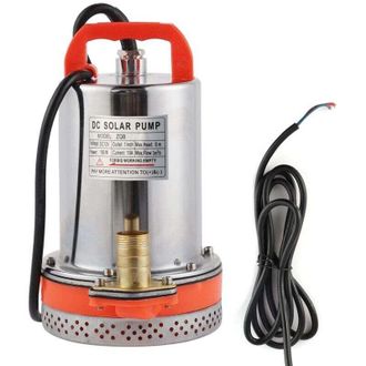 Elle Bomba Sumergible Solar Peque&ntilde;a Alimentada Por Bater&iacute;a, Altura De Elevaci&oacute;n De 8 M, Bomba Sumergible De Cc, Bomba De Agua Solar, Bomba Sumergible Alime