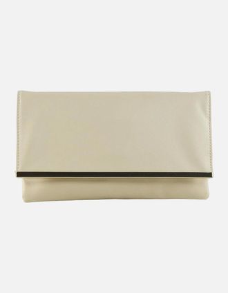 XY London Womens XY London Billie Evening Chain Strap Clutch Bag - Gold - Size: ONE size