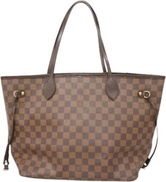 Louis Vuitton Pre-owned Tote Bags, female, Brown, Size: ONE SIZE Pre-owned Neverfull MM Tote Bag