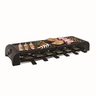 Livoo Raclette para 12 personas - negra