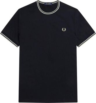 Fred Perry T-shirt Twin Tipped - - Tops - Uomo - Blu - M