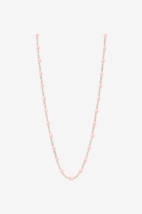 Gigi Clozeau Halskette aus Roségold und Harzperlen Classique Gigi